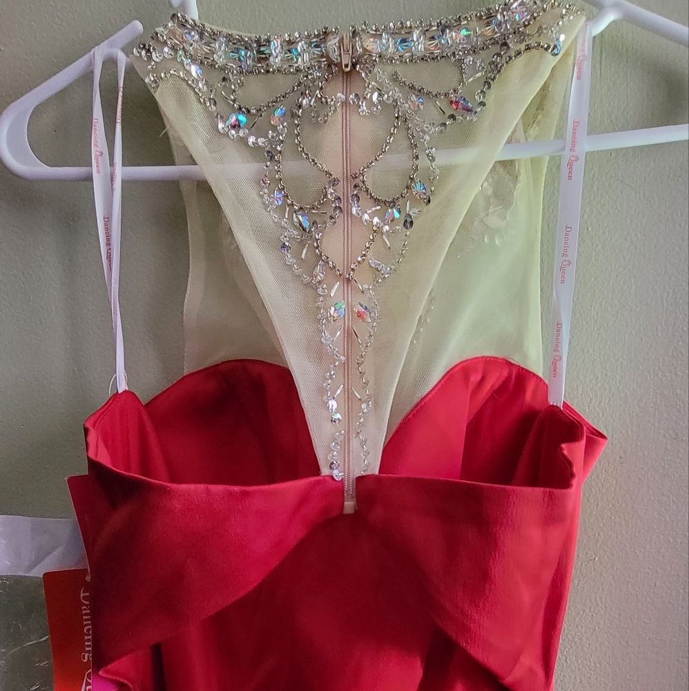 Red dress